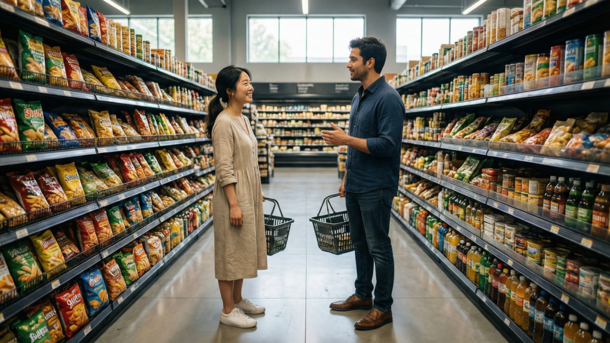 Grocery Store Pick-Up Lines