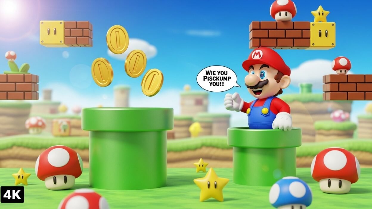 Super Mario Pickup Lines