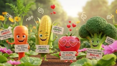 Vegetable Pickup Lines