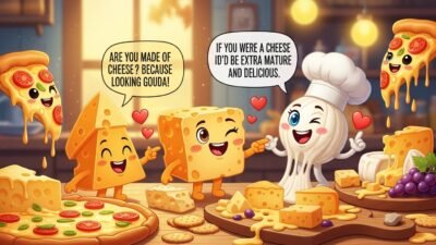 Cheese Related Pickup Lines